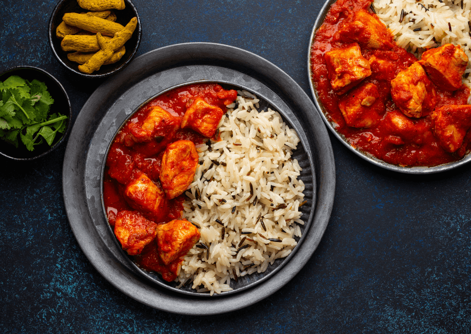 pui tandoori masala orez basmati
