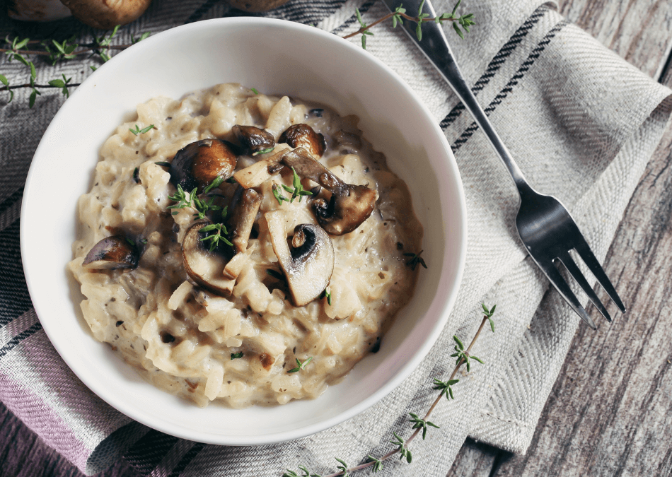 risotto ciuperci