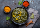 palak paneer servit