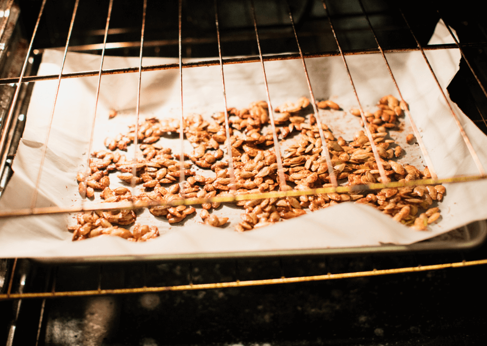 Semințe de dovleac prăjite la cuptor