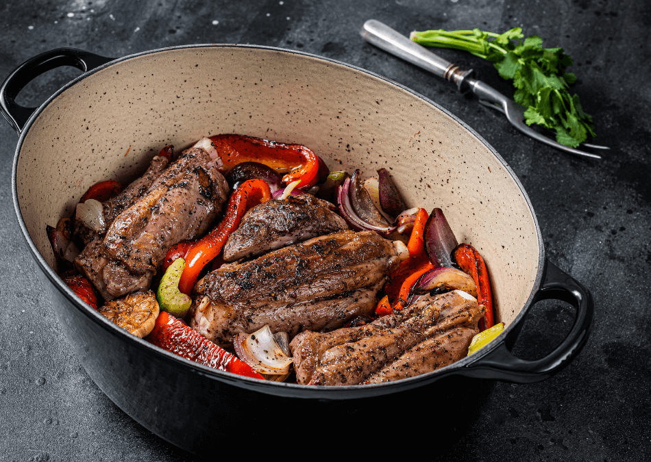 carne gatita la foc mic