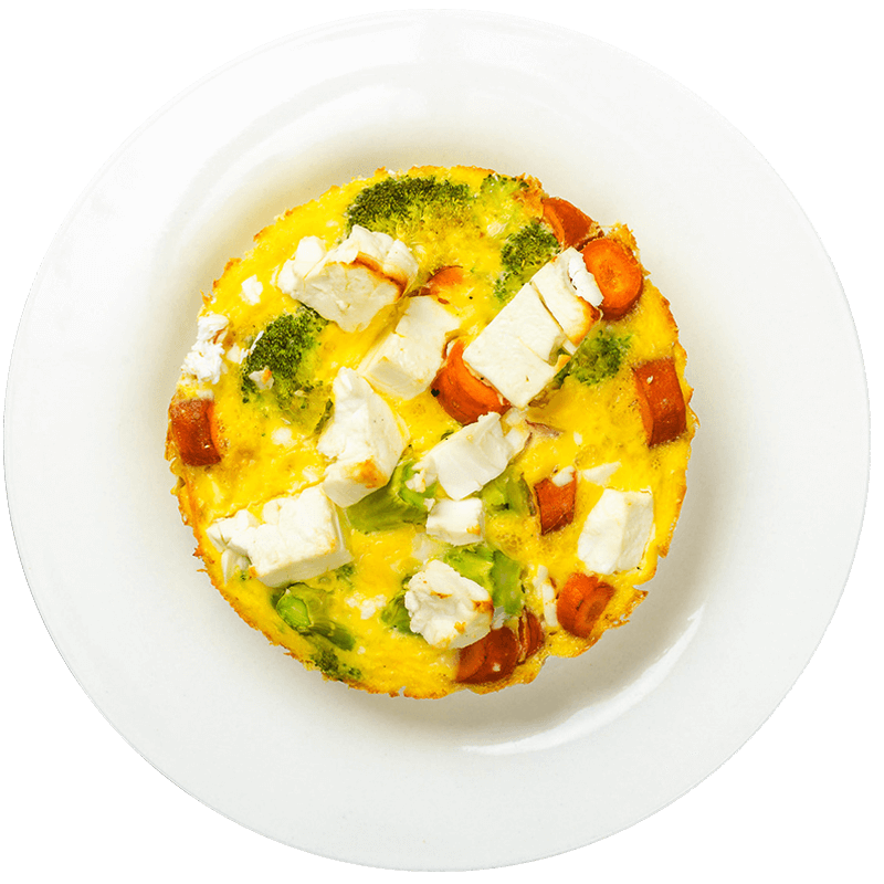 Tarta de broccoli si morcov