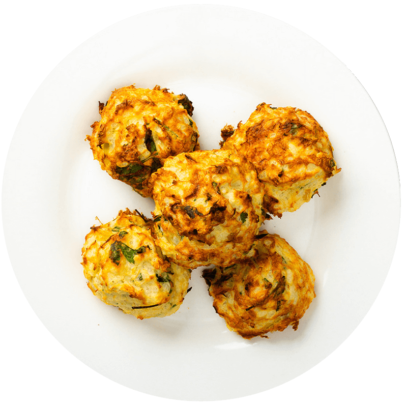 Arancini cu pui la cuptor
