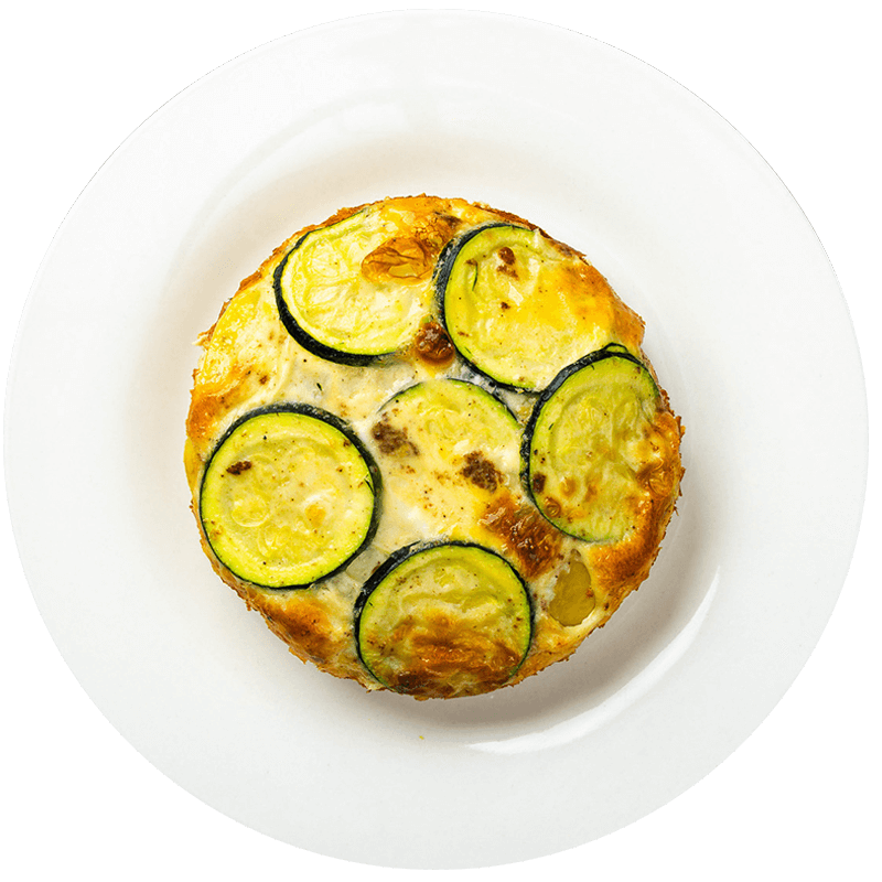 Tarta de zucchini cu camembert