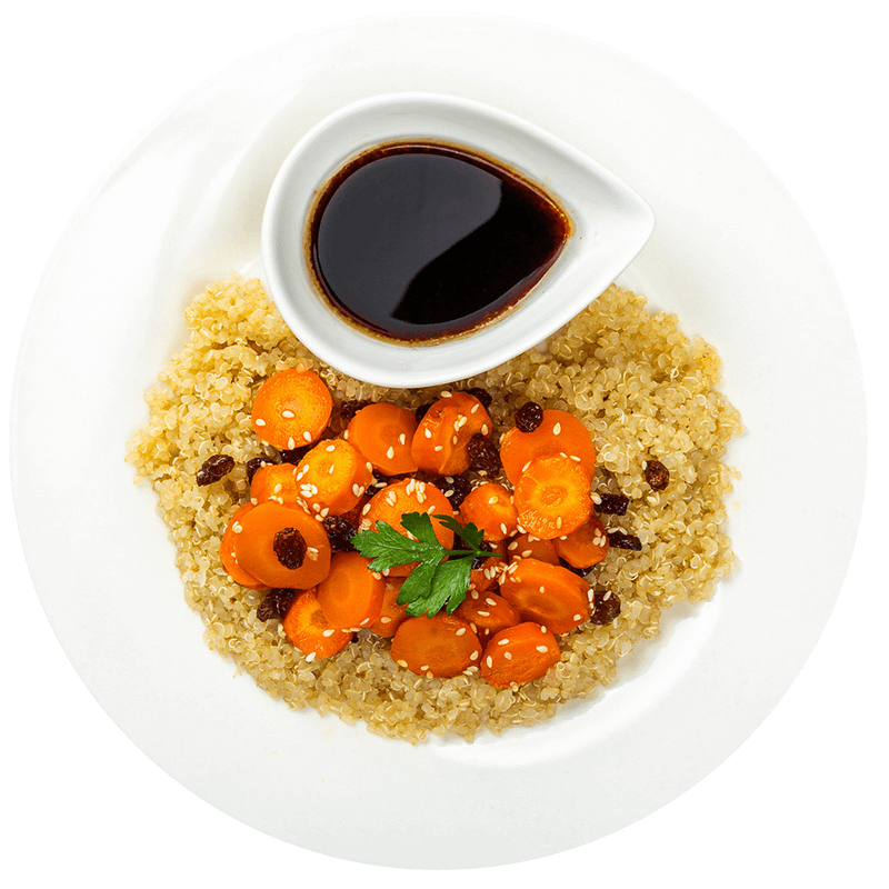 Quinoa cu morcovi la cuptor