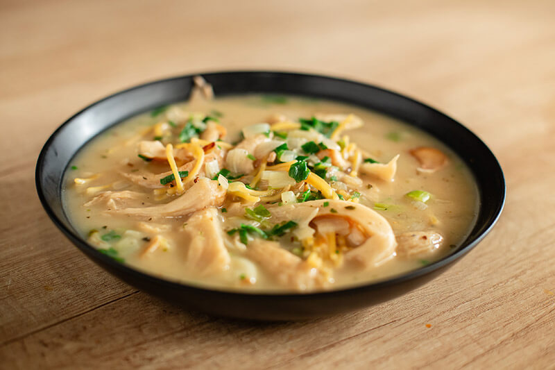 Fotografie Supa mediteraneana de ciuperci Fotografie Supa mediteraneana de ciuperci